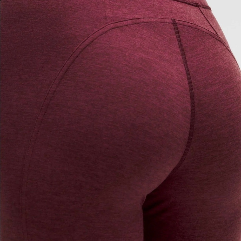 Lululemon softy suedey HR split hem mini flare pant 30” length size 10 - Picture 7 of 9